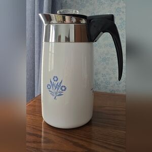 Vintage Corning Ware 10 CUP Electric Percolator - Rare